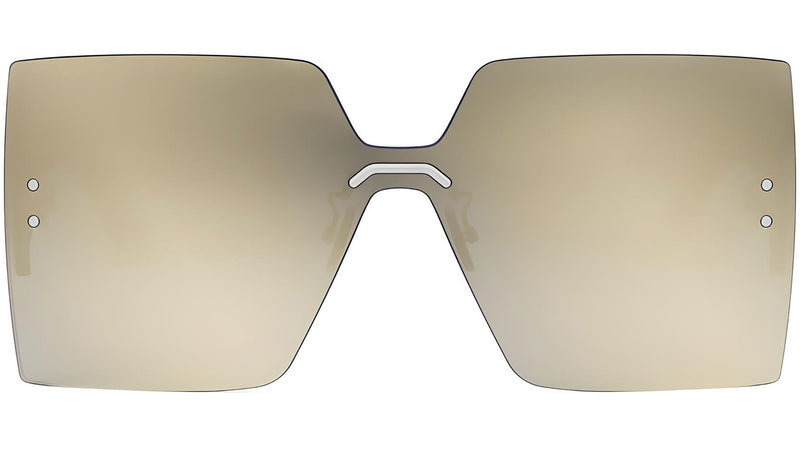 DiorClub M5U Palladium Mask Sunglasses
