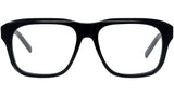 GV Day Black Rectangular Eyeglasses