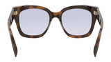 B.zero1 Havana Geometric Eyeglasses