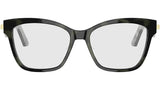 CDiorO S4I Dark Green Cat Eye Eyeglasses