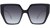 Baguette Black Butterfly Sunglasses