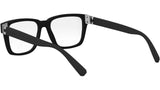 Bvlgari Aluminium Black Square Eyeglasses
