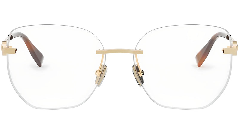 Bvlgari Bvlgari Gold Geometric Eyeglasses