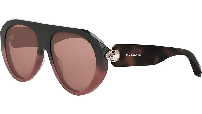 Serpenti Forever Brown Pilot Sunglasses