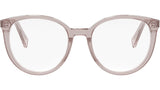 Cat-Eye Pink Round Eyeglasses