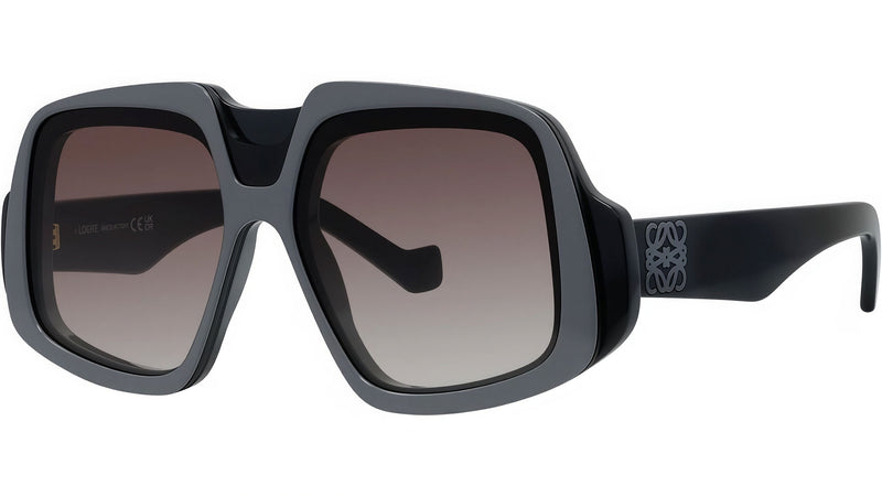 Anagram Black Geometric Sunglasses