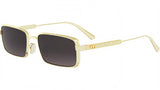 DiorCannage S2U Gold Rectangular Sunglasses