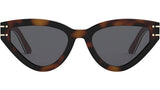 DiorSignature B2U Havana Butterfly Sunglasses