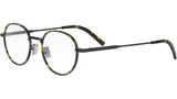 DiorBlackSuitO R9F Tortoise Round Eyeglasses