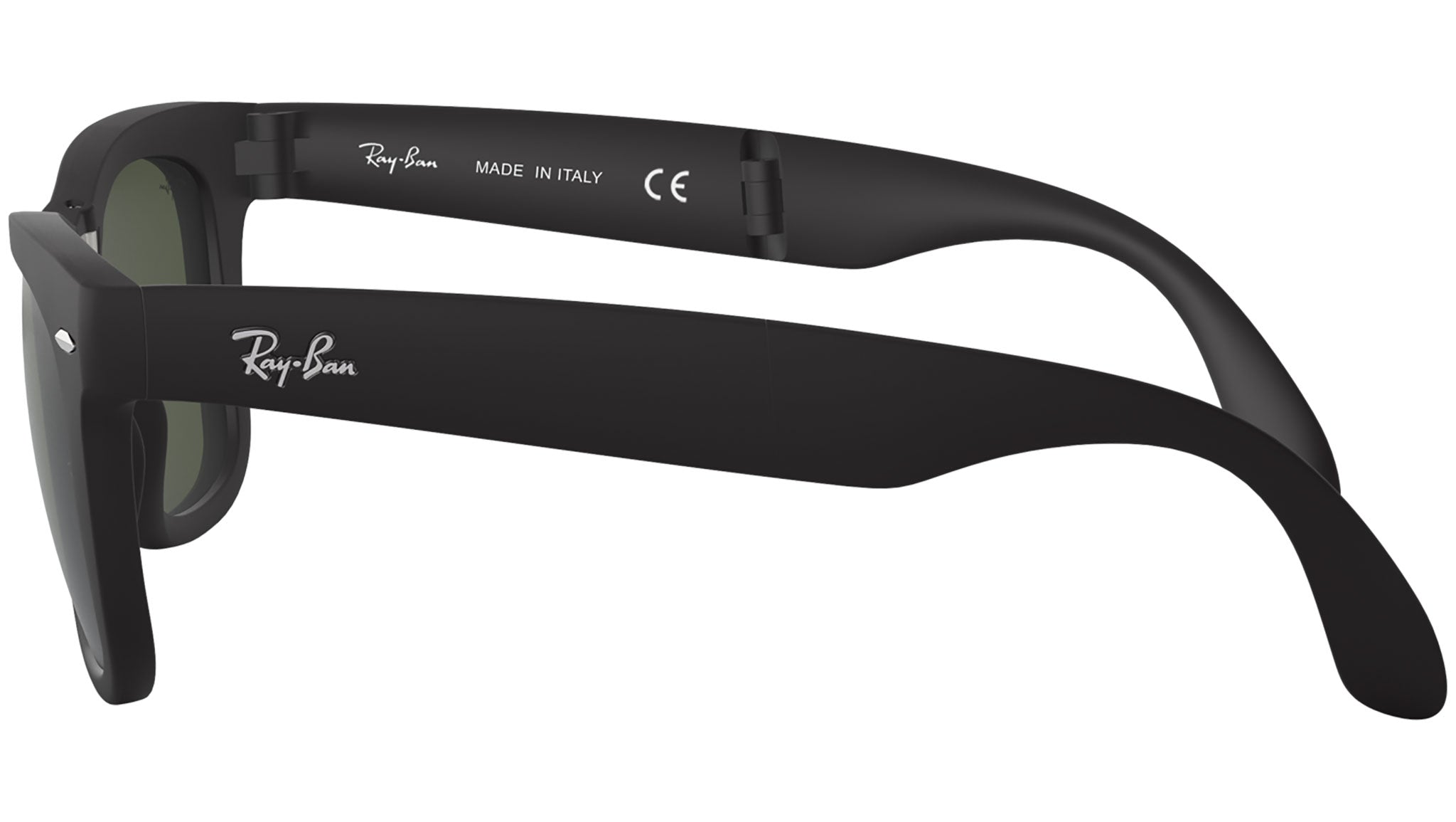 Occhiali da sole Ray-Ban Wayfarer Folding Classic RB4105 601S Nero