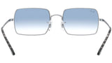 Rectangle RB1969 silver light blue